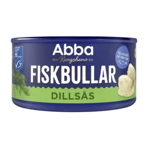 Abba Fiskbullar i dillsås