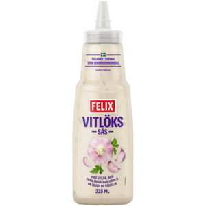 Felix Vitlökssås 335ml