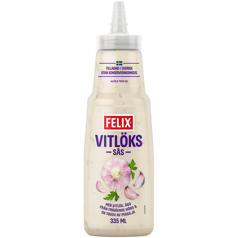 Felix Vitlökssås 335ml