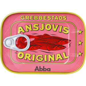 Abba Grebbestads Ansjovis Original, 125g